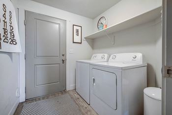washer and dryer